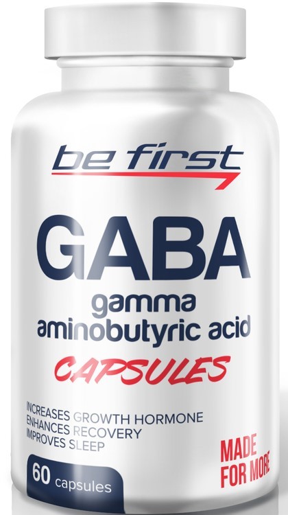 Be First GABA Capsules, 60 капс.